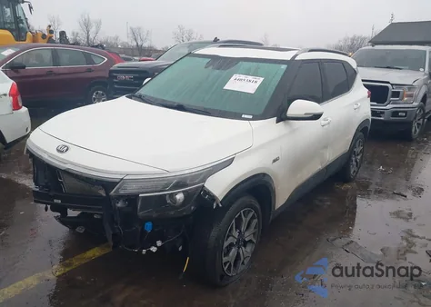 2021 Kia Seltos Ex из США, поврежденный, VIN KNDERCAA3M7181127